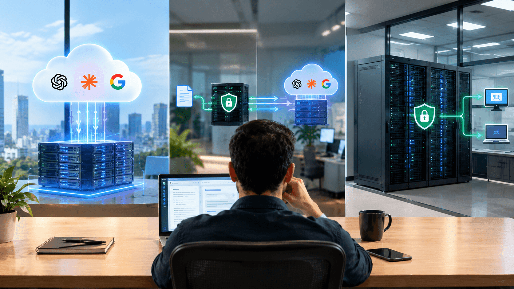 Three ways to deploy enterprise AI