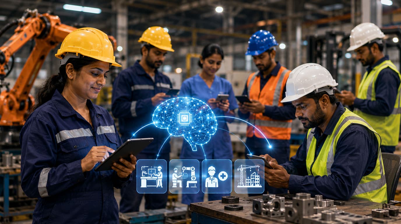 AI Training for Blue-Collar Workers: Why Generic Courses Fail (And What Actually Works)