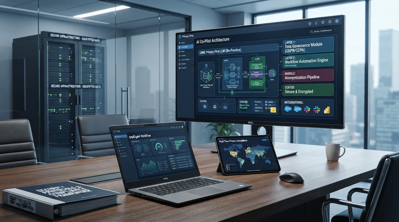 Creating AI Business Co-Pilots: Privacy-First Intelligent Workflows