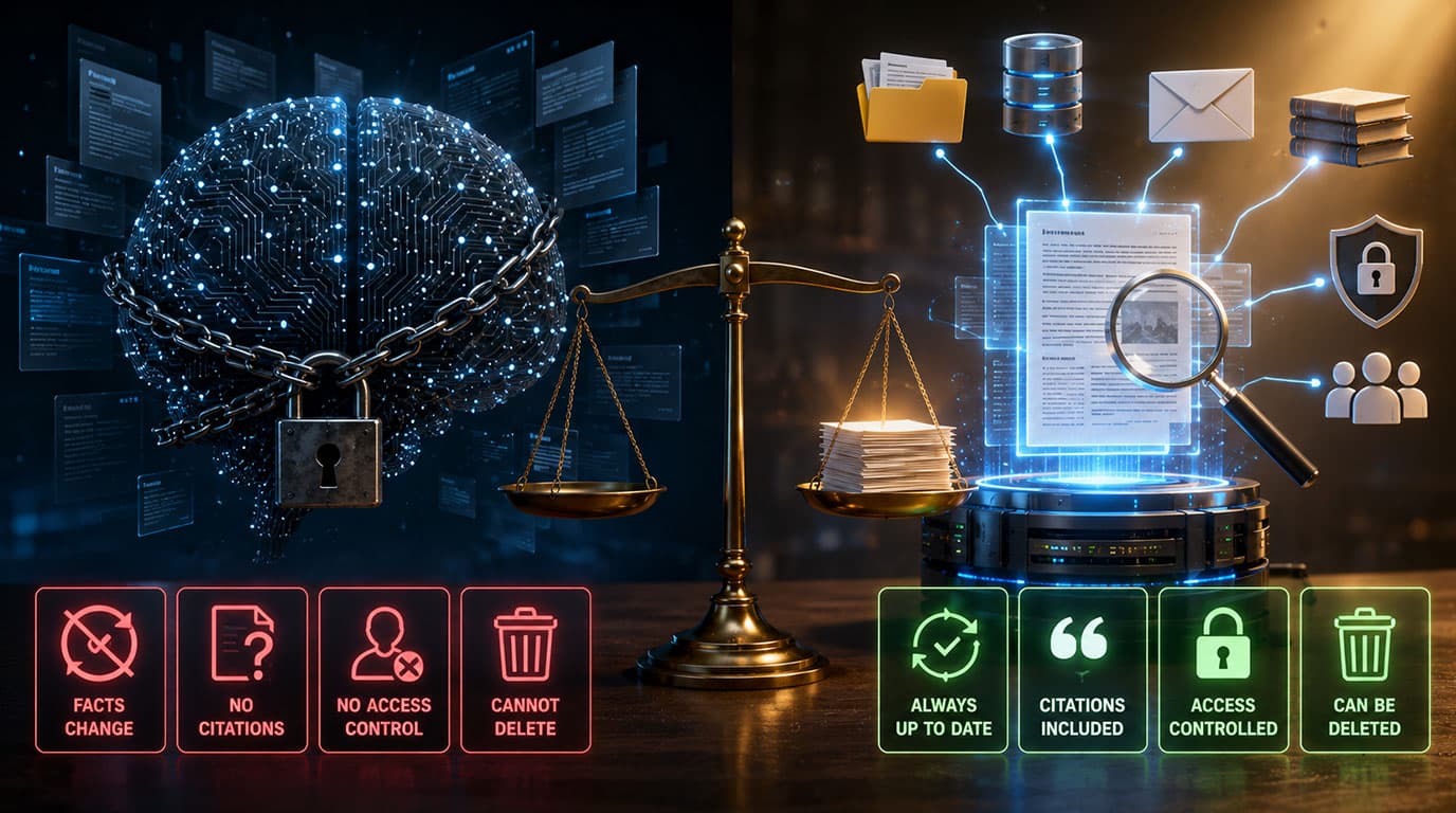 Why RAG beats fine-tuning for business knowledge